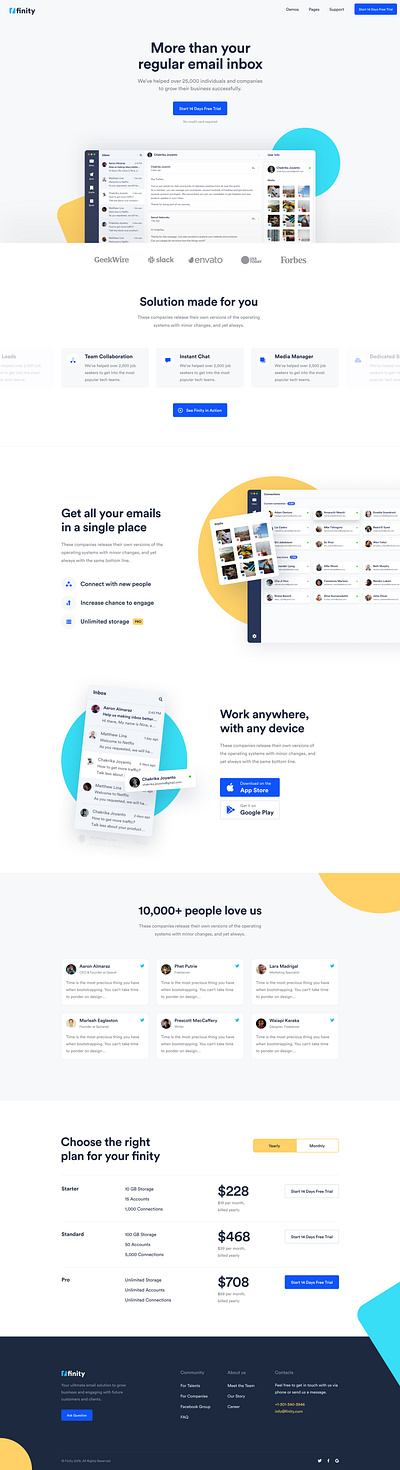 Email Sender - Landing page design creative design design figma landing page ui user friendly website website design