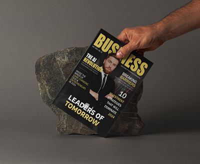 BUSINESS - Magazine Cover Design branding graphic design logo