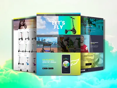 Wings: Let's Fly - Branding branding copywriting graphic design website