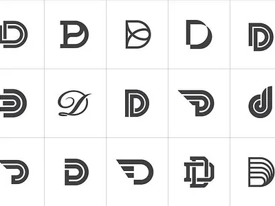 Exploring the art of monogram design with the letter 'D' 3d adobeillustrator animation app branding candesign design graphic design icon illustration logo logodesign packaging packagingdesign trending ui vector web