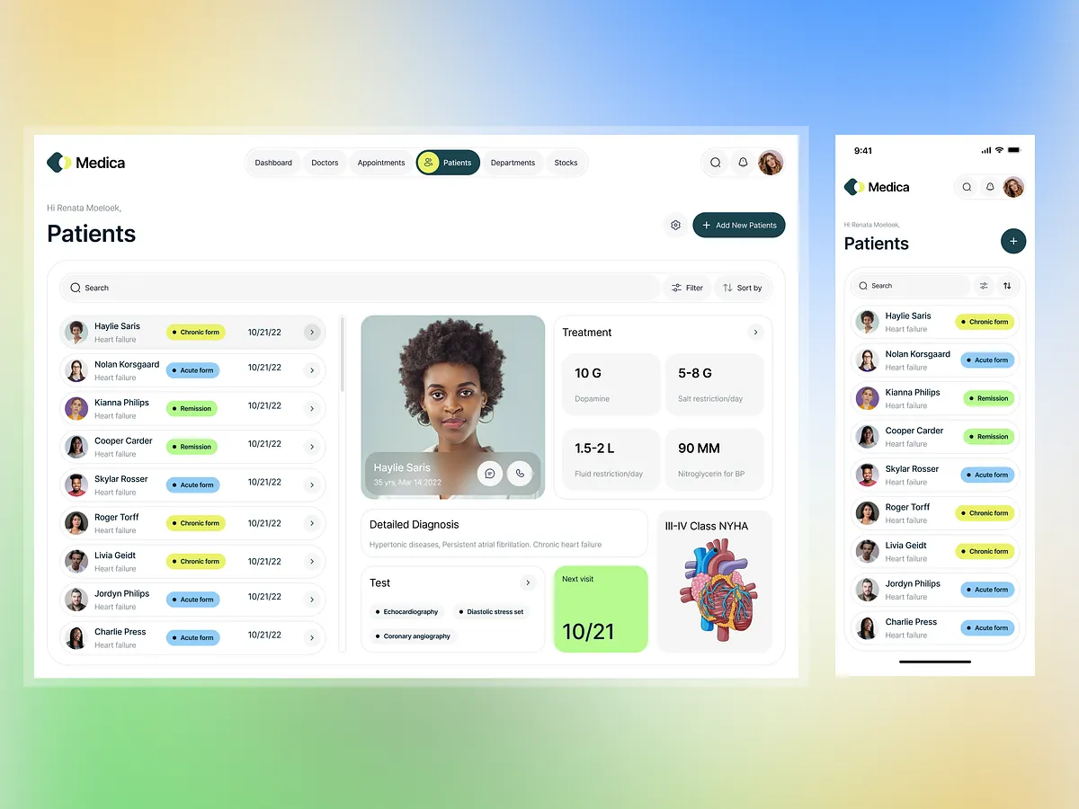 Browse thousands of Medical App images for design inspiration | Dribbble