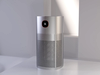 Air purifier 3d adobe air purifier design houdini maxon motion graphics product product design redshift render sidefx