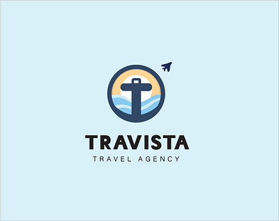 travel agency logo design branding graphic design logo