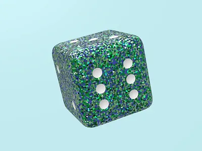 Boring Dice - Abyssal Gleam 3d game glsl motion graphics shader ui