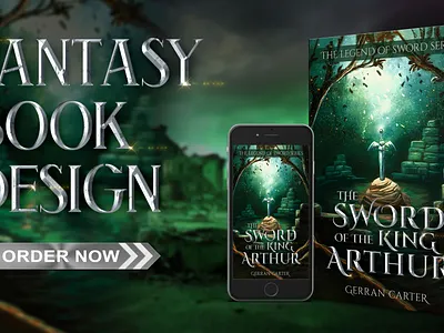The Sword of the King Arthur 3d book mockup amazon kdp book book cover book cover art book cover design book cover designer book cover mockup book design ebook ebook cover epic epic book epic book covers epic bookcovers epic covers fantasy book cover paperback professional book cover the sword of the king arthur