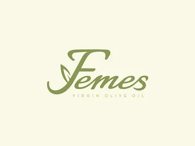 Femes Virgin Olive Oil branding graphic design handwritelogo logo olive oliveoil