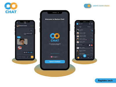 CHAT mobile app