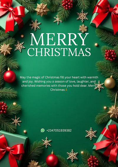 Merry Christmas 🎁🎉💐🎄 branding graphic design logo