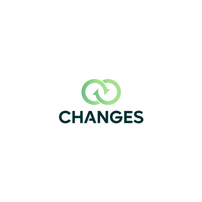 Changes Digital branding gradient graphic design logo web weblogo