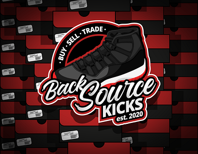 Sneaker business logo design banner branding business business logo client logo client work graphic design illustrated logo illustration illustration design instagram design jordans kicks lace font logo logo design sneaker social media design sticker sticker design