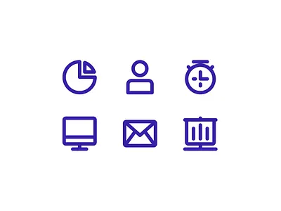 B&M Icons branding design graphic design icon icon design icondesign iconography line icon ui