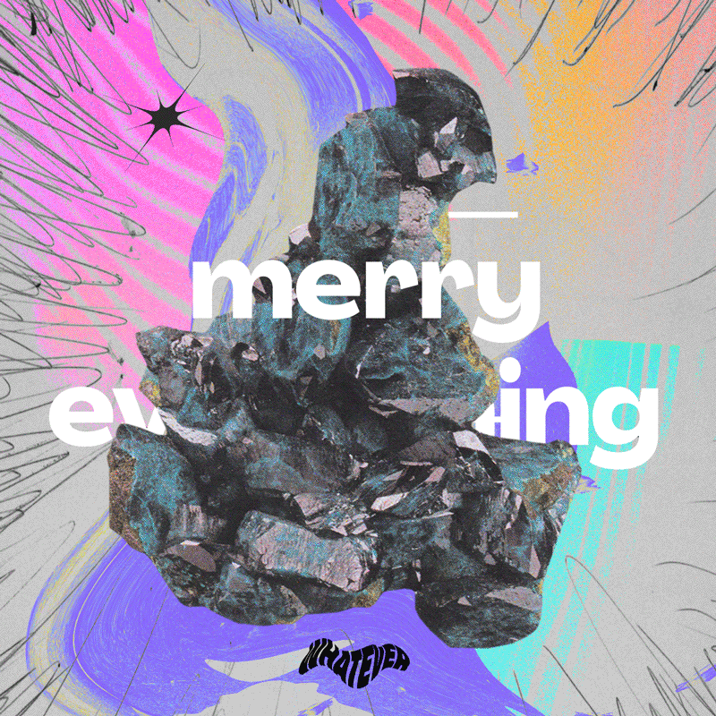 merry merry ✺ 2d after effects animation celebration christmas collage color design experimental flower graphic design illustration mailing merry motion design