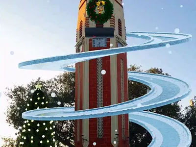 Merry Christmas 3d 3d ad 3d animation animation branding cgi cgi ad cgi advertisment cgi santa cgi track cgi work christmas design grafiko labs graphic design illustration merry christmas merry xmas santa animation xmas