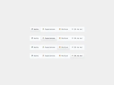 Fancy Segment Control component controller navigation segment control ui
