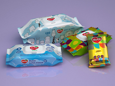 Wet wipes packaging design wet wipes packaging design