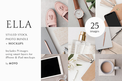 Ella Styled Stock Photos & Mockups branding business creative feminine flat lay flatlay ipad iphone marketing minimal minimalist mobile mock up mockup phone photo bundle stock images stock photo styled stock photos tablet