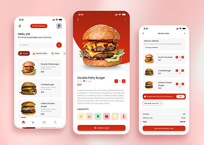 Food Delivery App fooddelivery fooddeliveryapp fooddeliverymobiledesign foofdeliveryappdesign mobiledesign mobiledesignui mobileuidesign ui uidesign