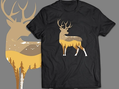 Hunting T-shirt Design | Hunting Shirt Design | Hunting Tee apparel artwork branding clothingline costumshirt design designclothing designer graphic graphicdesign graphicdesigner illustration merchdesign print teedesign tees tshirt tshirtdesign tshirts typography