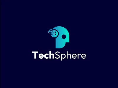 TechSphere, Modern Tech Logo branding creative logo graphic design logo logodesign logomaker logos minimal logo modern tech logo modernlogo robot robot logo robotix robotix logo tech tech logo tech robot logo tech sphere technology technology logo