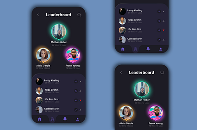 Daily UI Day 019- Leaderboard branding colourpallate design figma graphic design illustration leaderboard logo typography ui