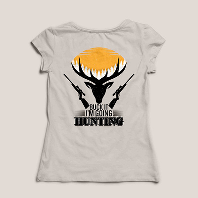 Hunting T-shirt Design | Hunting Shirt Design | Hunting Tee illustration print typography