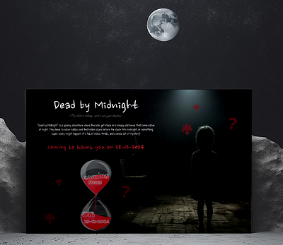 Day 48 - Coming soon 100dayschallenge coming soon creative daily ui 048 daily ui 48 horror poster ui uidesign uxdesign