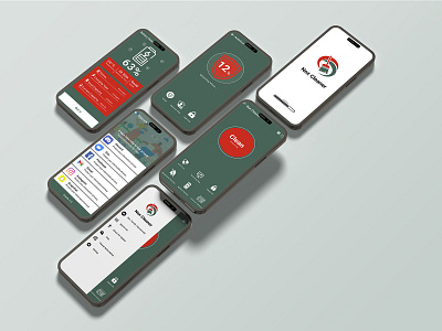 Stunning Clean Mobile App Design android app annual report app app design app home page application design brand identity branding figma design illustration interaction ios leaflet logo minimal mobile app motion graphics ui ux designer vector