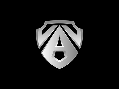 Letter A + Shield, 3D Logo 3d 3d a logo a a logo a security logo automotive brandidentity branding custom logo esports gaming lettermark logo design modern monogram security tech logo