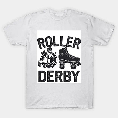 roller tshirt graphic design illustration roller tshirt