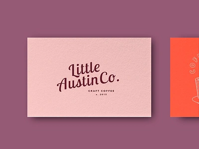 Branding for Little Austin Co badge design brand brand design brand identity branding coffee coffee brand coffee rebrand design drink graphic design illustration layout lettering logo logo design logo designer logomark typography ui