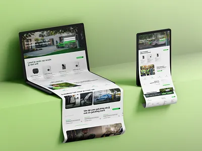 Convenient EV Charging Stations for a Greener Future website desiger eco car eco design ev charging station mockup ui uiux design website design website mockup website ui