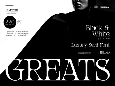 Greats — Luxury Serif Font classic classic font classy download elegant elegant font fashion fashion font font luxurious luxury magazine magazine font pixelbuddha serif serif font type typeface typography typography font