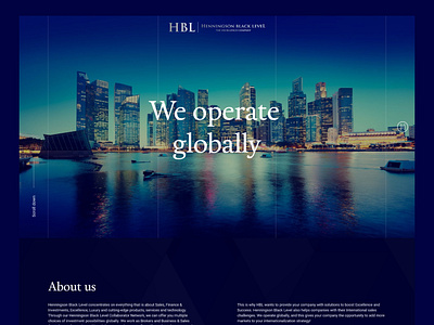 Henningson Black Level bank banking business business landing corporate corporate hero design finance finance landing financial institution investments landing landing page luxury luxury hero sales sales landing ui web design website design