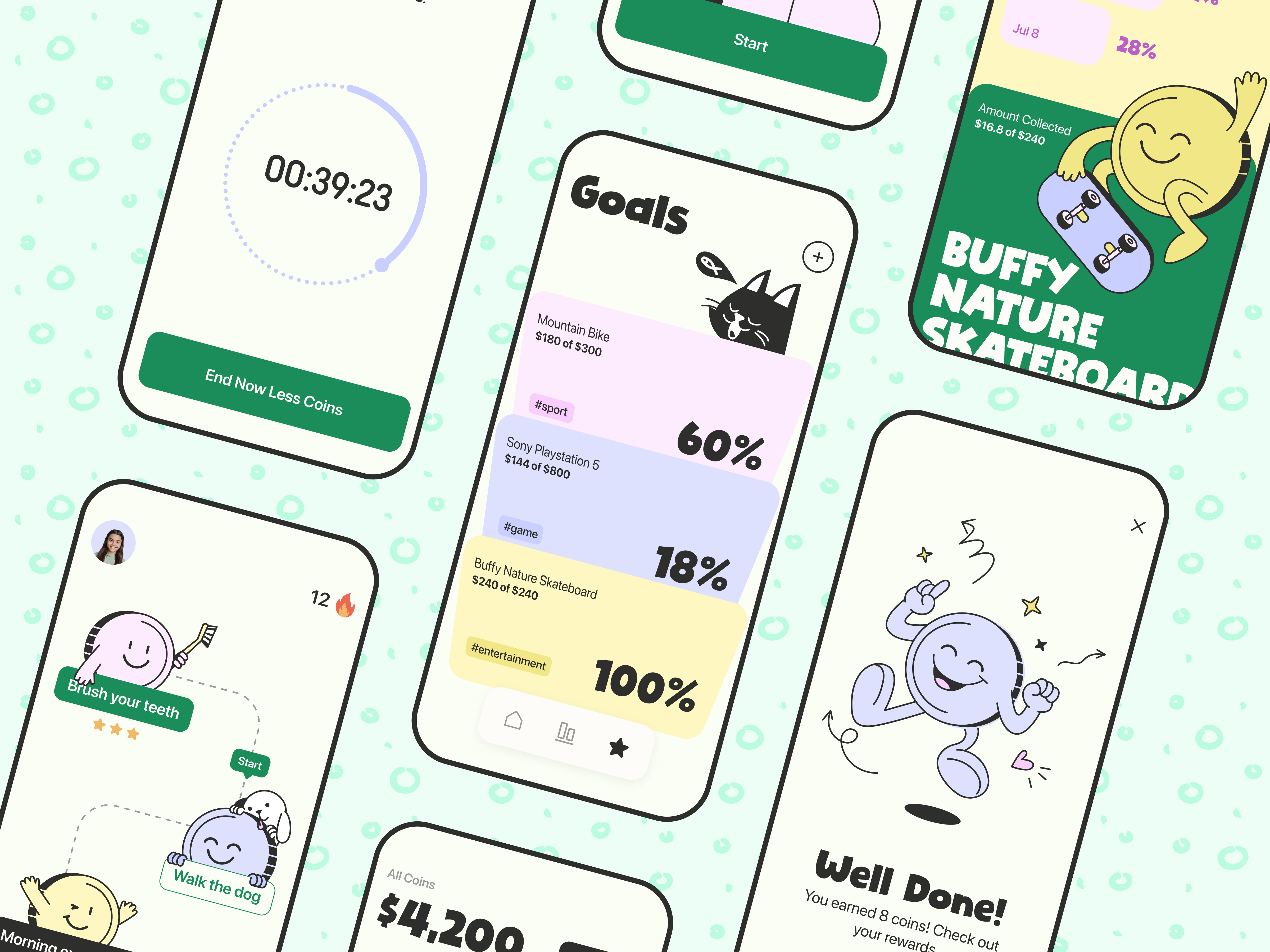 Mr. Cashly app app charachter illustration figma design illustration illustration mobile ios kids app ui mobile mobile design inspiration mobile illustration modern design most popular app design ui ui design ux design vector vector illustration