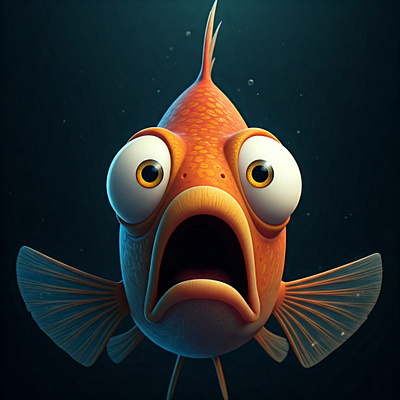 illustration fish animation