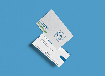 CA Yatharth | Business Card graphic design