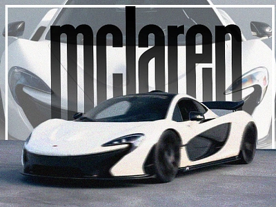 McLaren graphic design