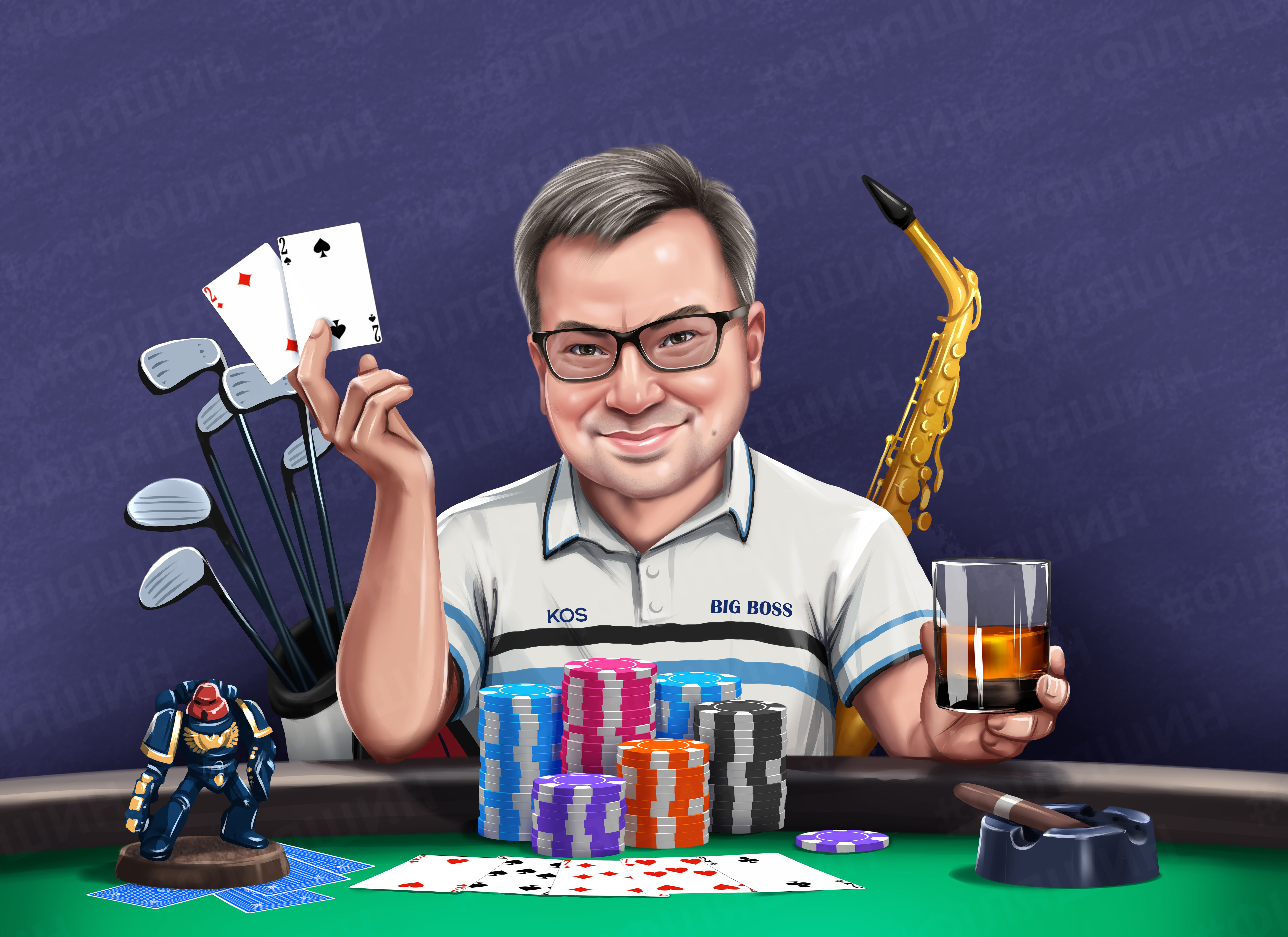 Example of Custom Caricature