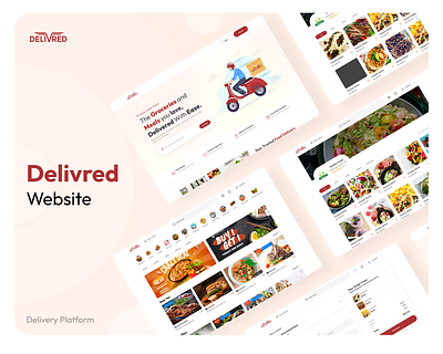 Delivred Website Case Study casestudy figma design modern website ser interface ui user experience web ui ux