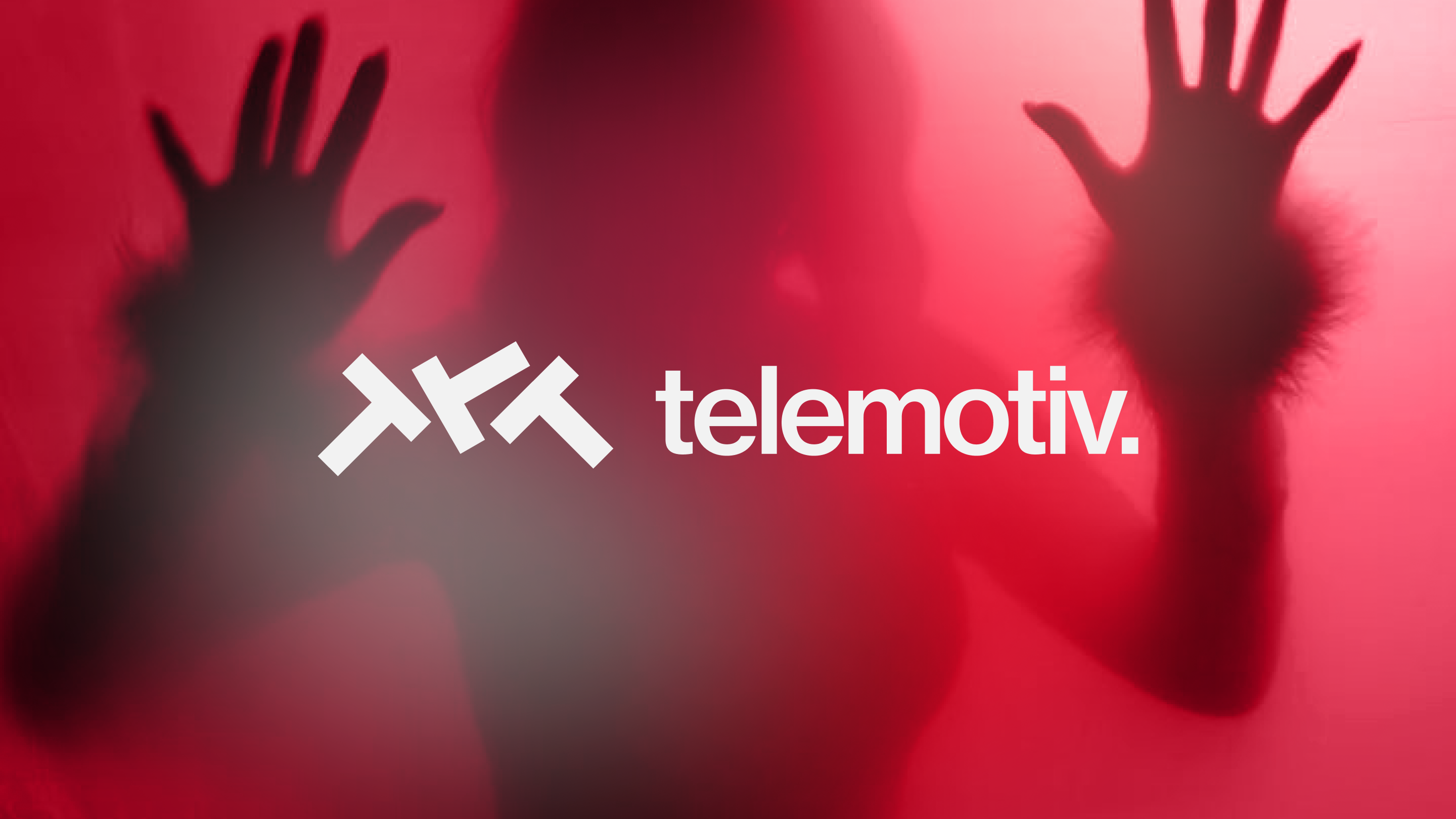 telemotiv - Logo Design brand cinematic film futuristic graphic design identity logo minimal modern red visual