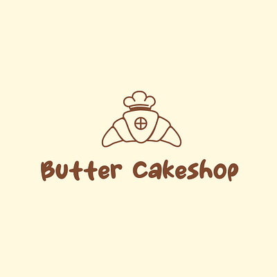 [LOGO DESIGN] BUTTER CAKESHOP 3d animation branding design graphic design illustration logo motion graphics vector