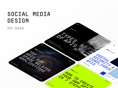 API /SaaS Social Media Design 3d modeling branding design graphic design illustration infographics logo minimal modren social media designs ui vector