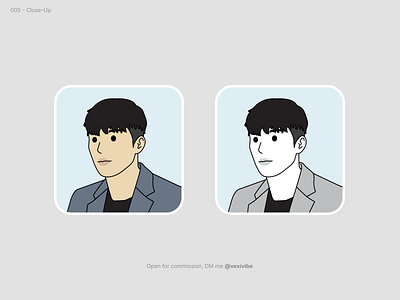 Minimalist Pfp Vector 2d illustration avatar character design design icon illustration ui vector