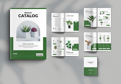 Catalog Brochure Template 3d a4 agency animation architecture botanic branding brochure business catalog catalogue clean cosmatic creative design fashion graphic design minimal print ui