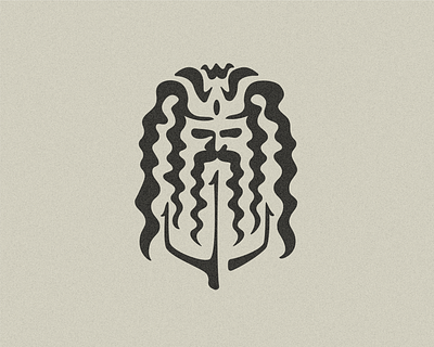 Poseidon mark branding film god greek illustration logo mark movie poseidon