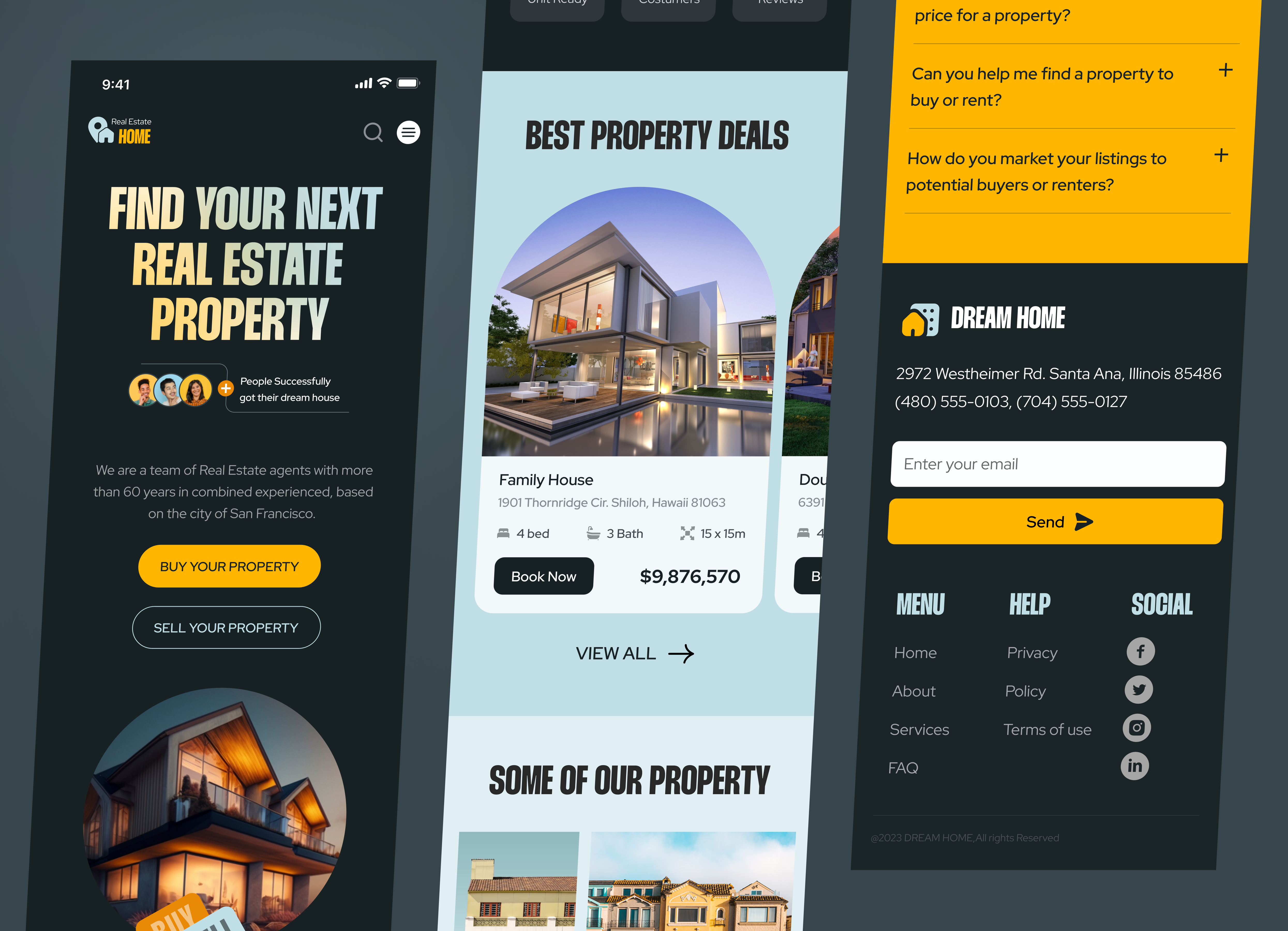 Example of Creative Landing Page Design In Figma