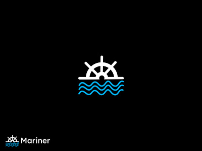 Mariner modern logo design| ship wheel| sea merchant branding business logo creative custom design icon design logo logo design logo designer logo maker logo mark minimal modern logo ocean sea ship wheel shipping company unique unique logo vector