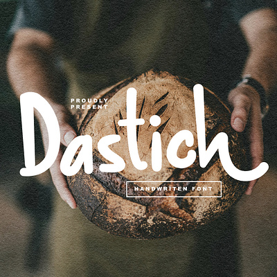 Dastich Handwritten Display Font animation branding design font fonts graphic design handmade font handmade written handwritten font illustration lettering font logo modern font nostalgic summer font ui