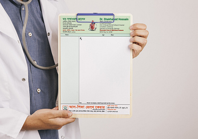 Doctor's Prescription Pad branding design graphic design prescription