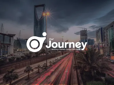 Logo Design for Ride-Hailing Company: Our Journey branding graphic design logo
